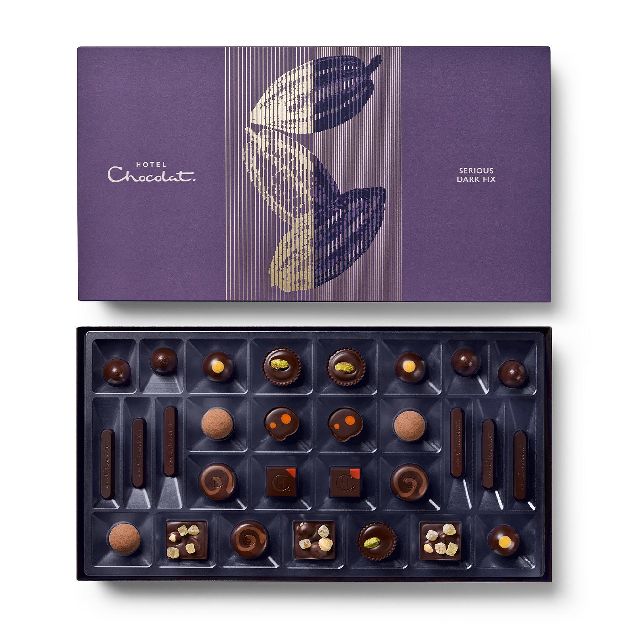 Serious Dark Fix Chocolate Box 29-Piece
