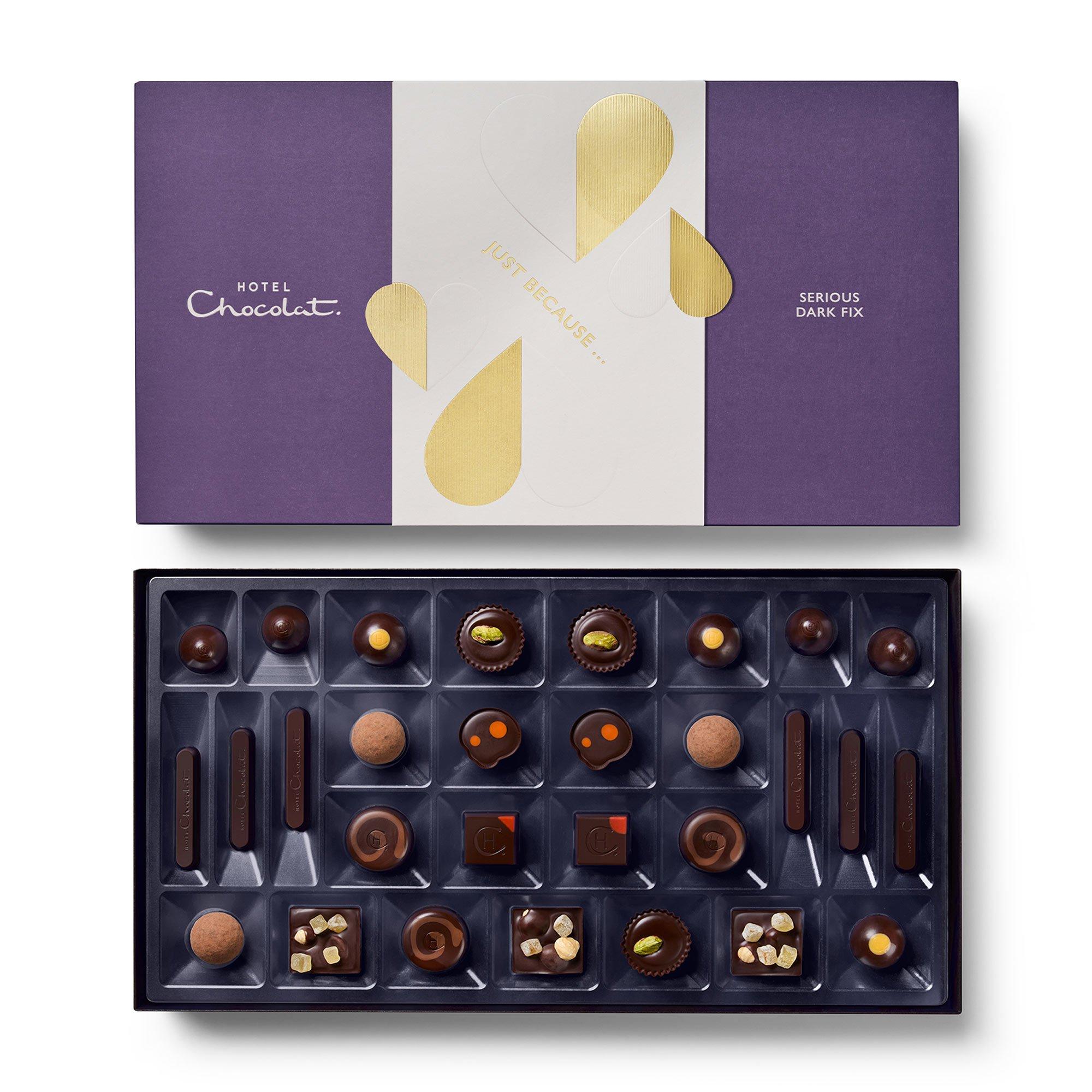 Just Because Serious Dark Fix Chocolate Box 29-Piece