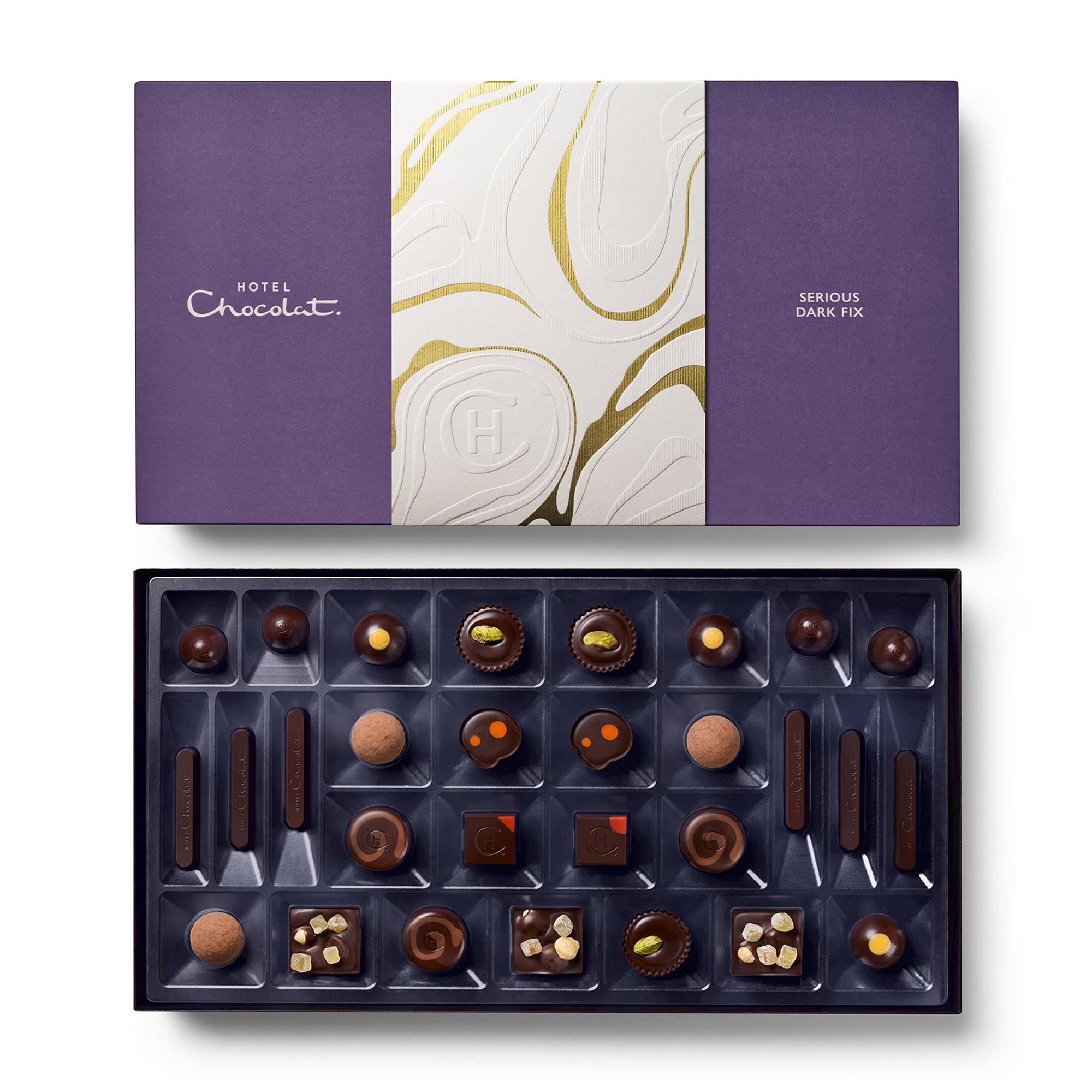 Serious Dark Fix Chocolate Box 29-Piece