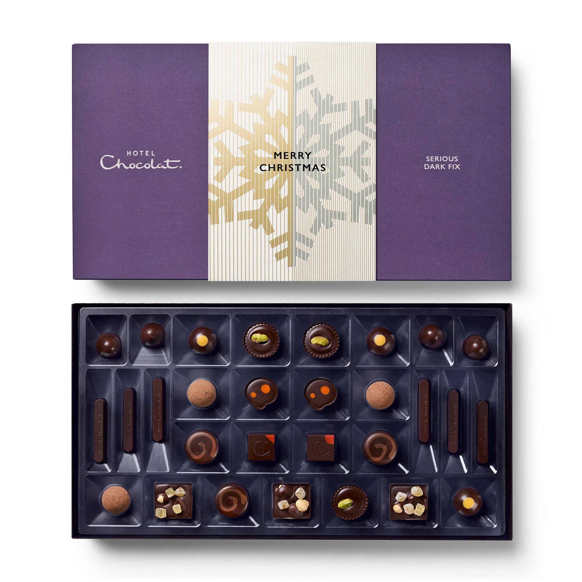 Christmas Serious Dark Fix Chocolate Box 29-Piece