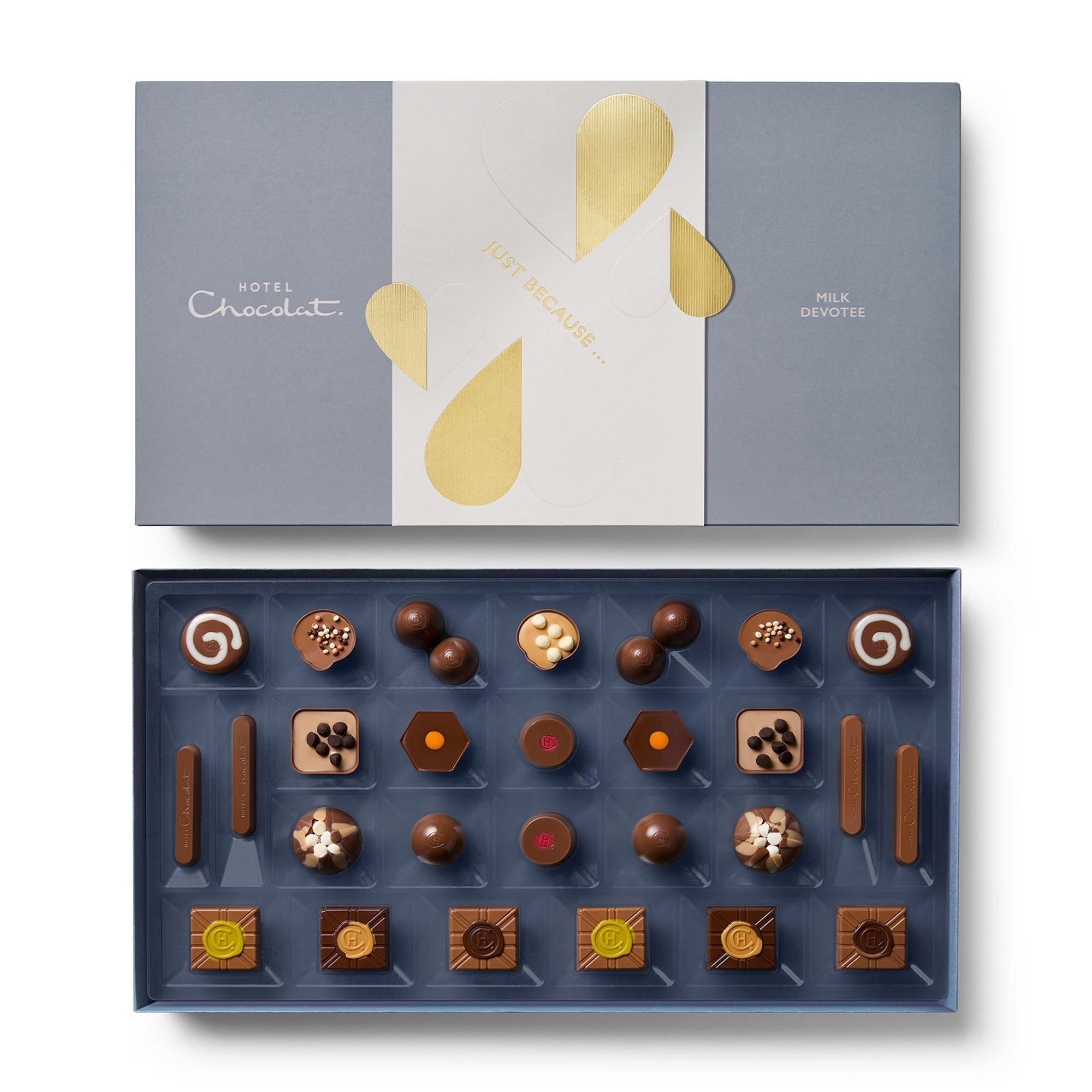 Just Because Milk Devotee Chocolate Box 29-Piece