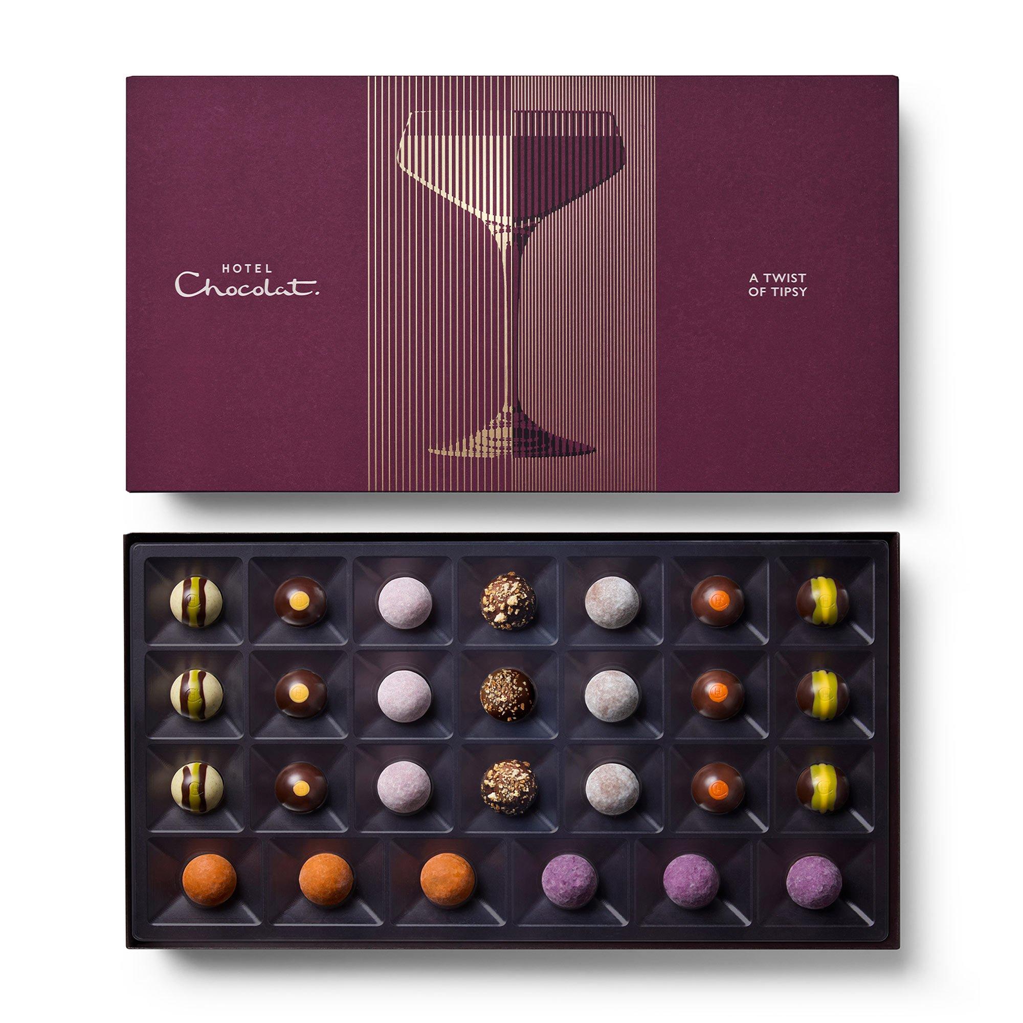 A Twist of Tipsy Chocolate Box 27-Piece