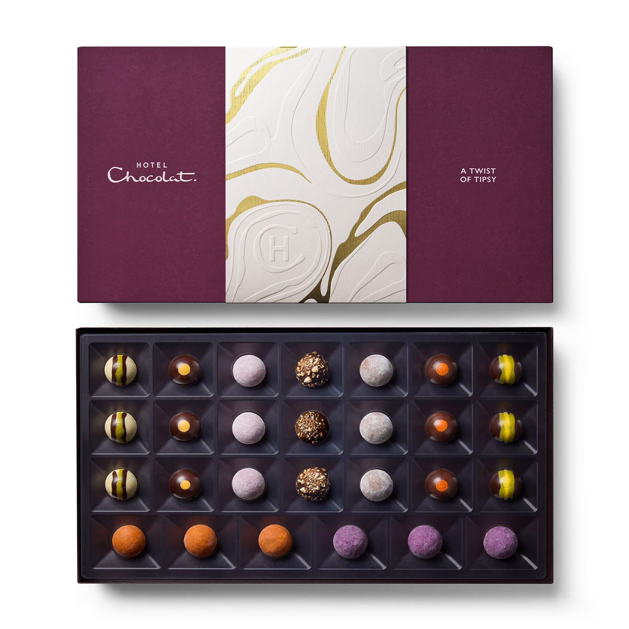 A Twist of Tipsy Chocolate Box 27-Piece
