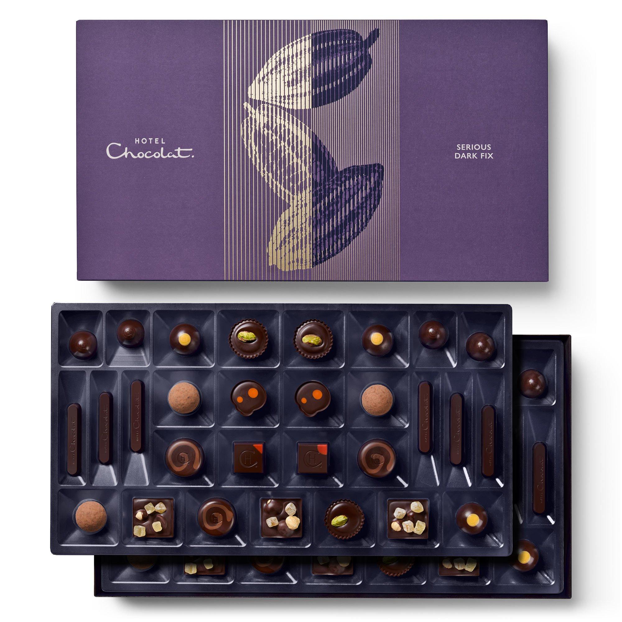 Serious Dark Fix Chocolate Box 58-Piece