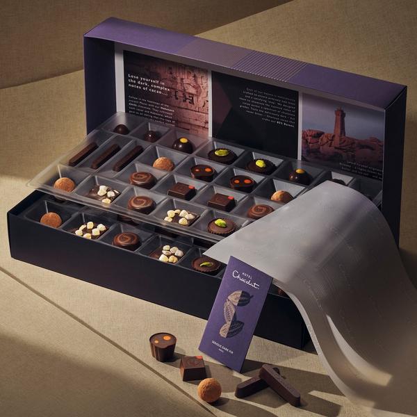 Serious Dark Fix Chocolate Box 58 Piece