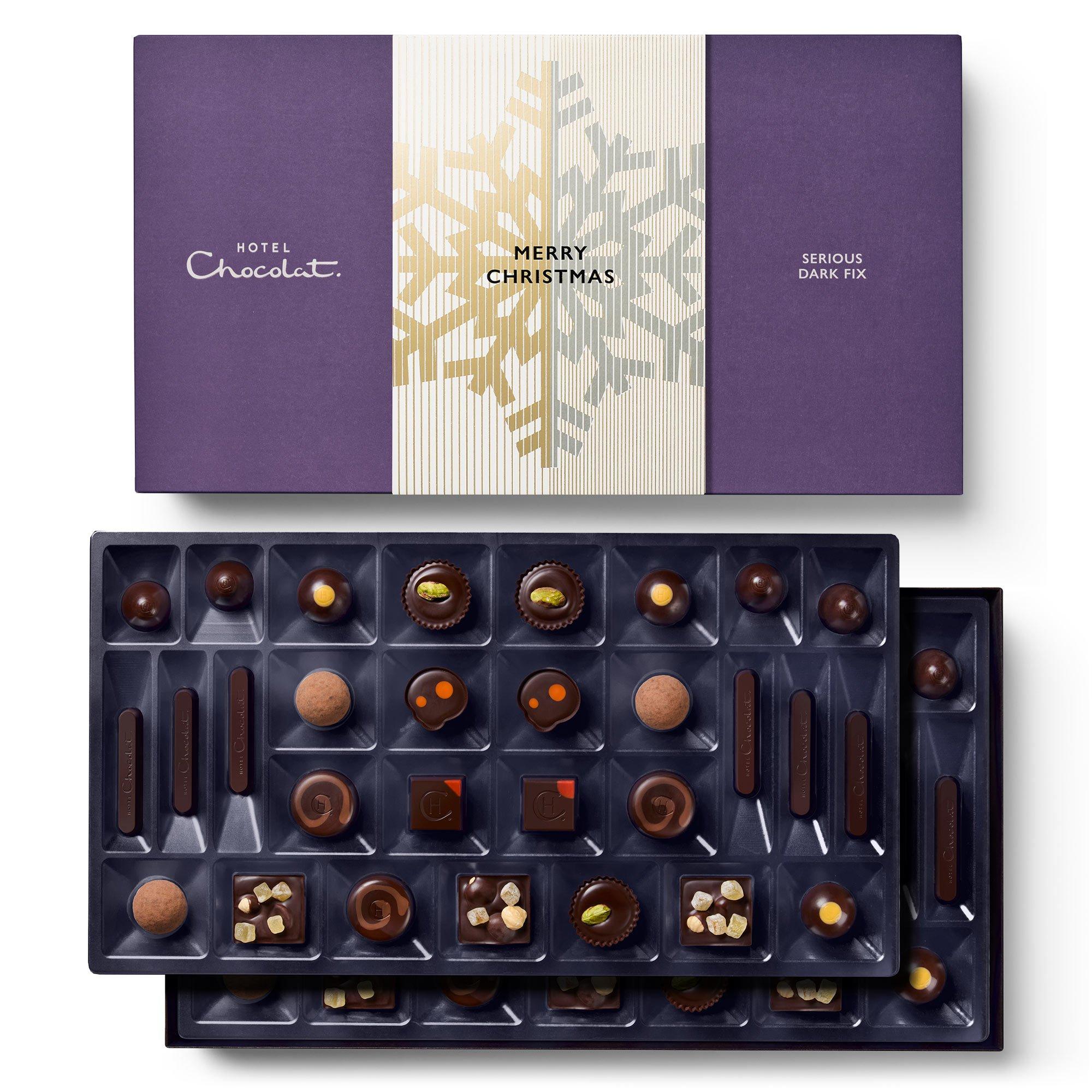 Christmas Serious Dark Fix Chocolate Box 58-Piece