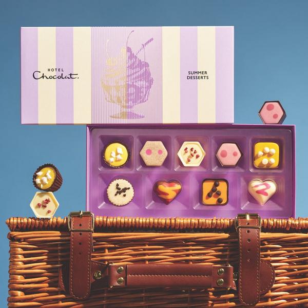 Summer Desserts Chocolate Box 9 Piece