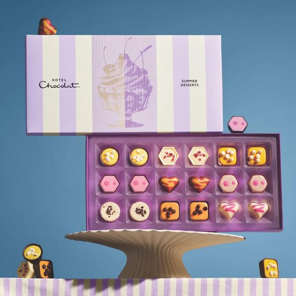 Teachers 18 Piece Summer Desserts Chocolate Box