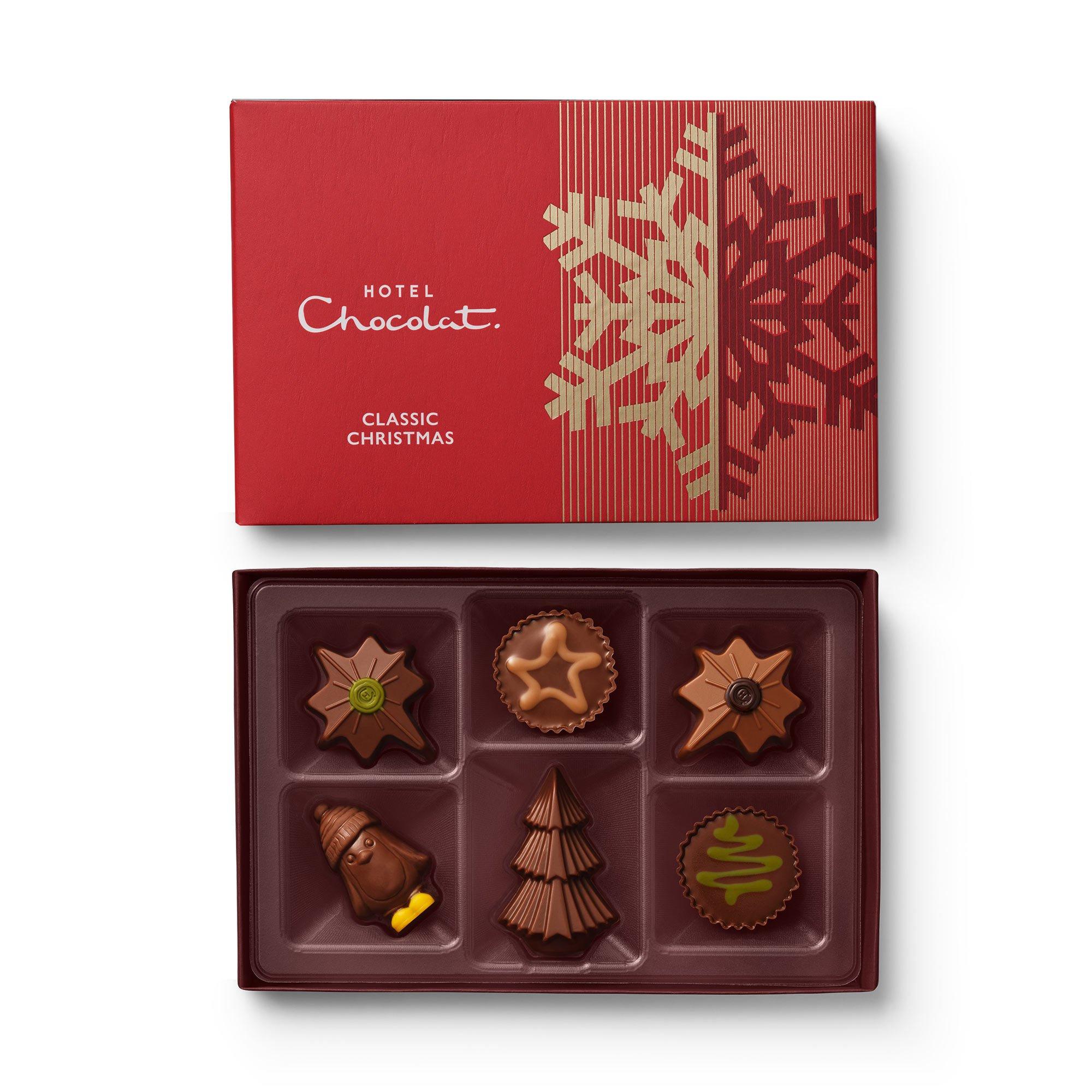 Christmas Classic Chocolate Box 6-Piece