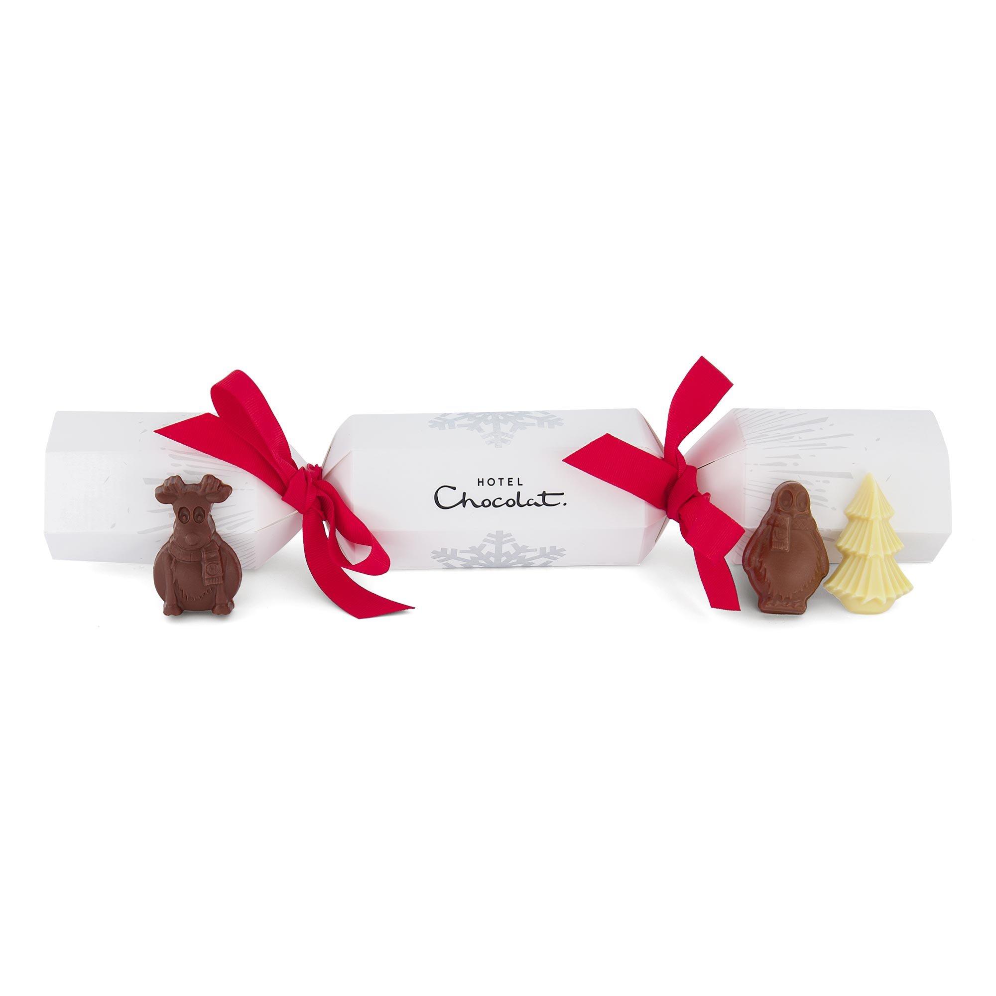 Chocolate Christmas Crackers 4-Piece