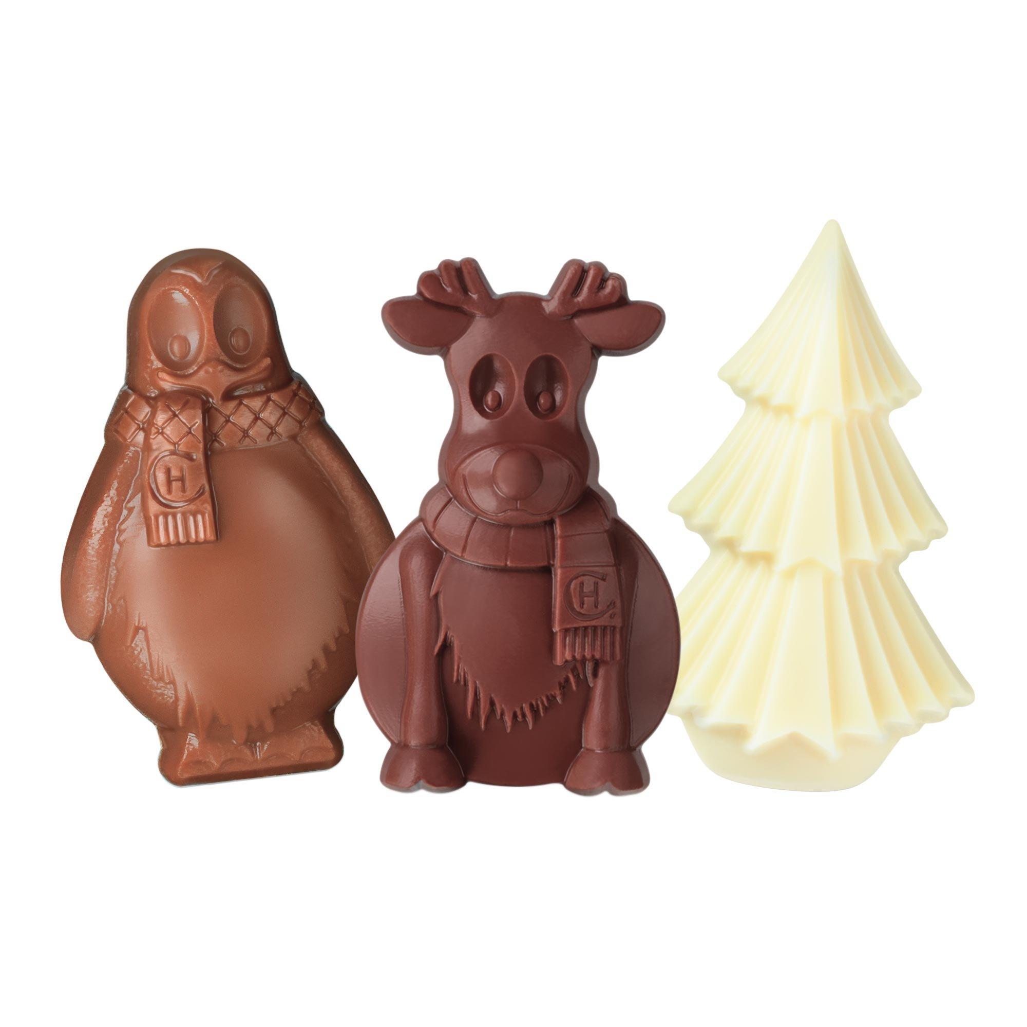 Chocolate Christmas Crackers 4-Piece