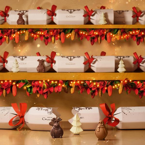 Chocolate Christmas Crackers 6-Piece