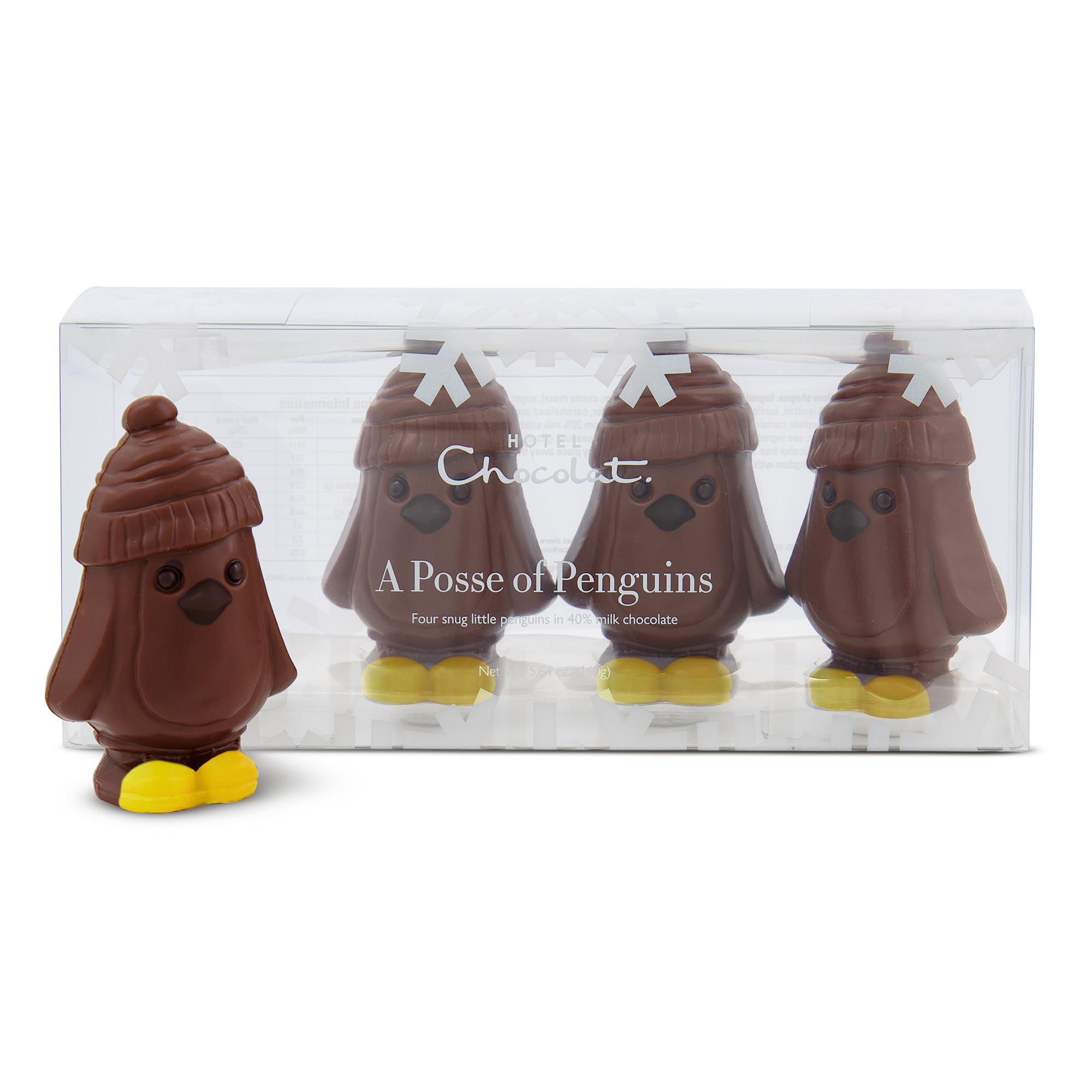 Milk Chocolate Posse of Penguins