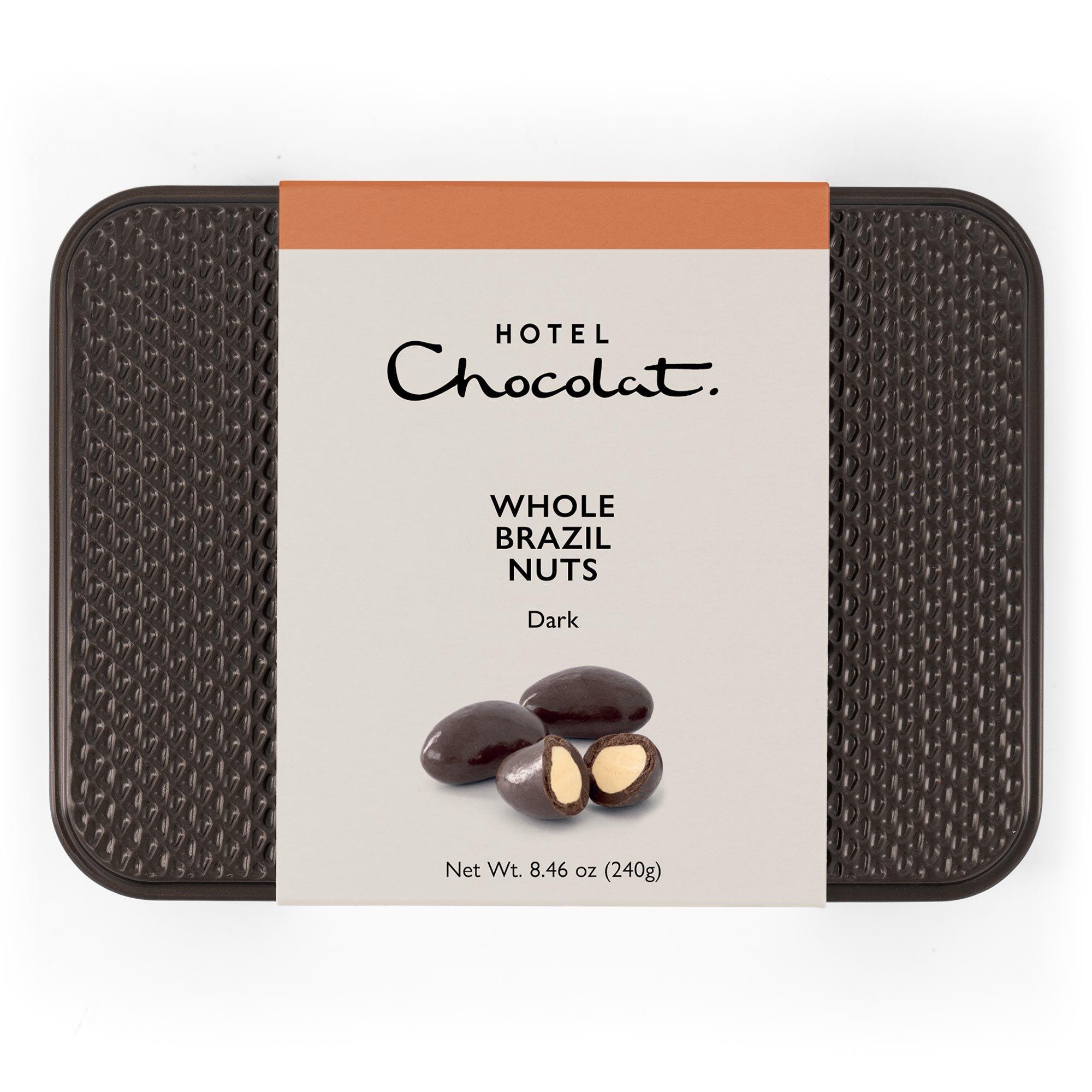 Dark Chocolate Brazil Nuts Gift Tin