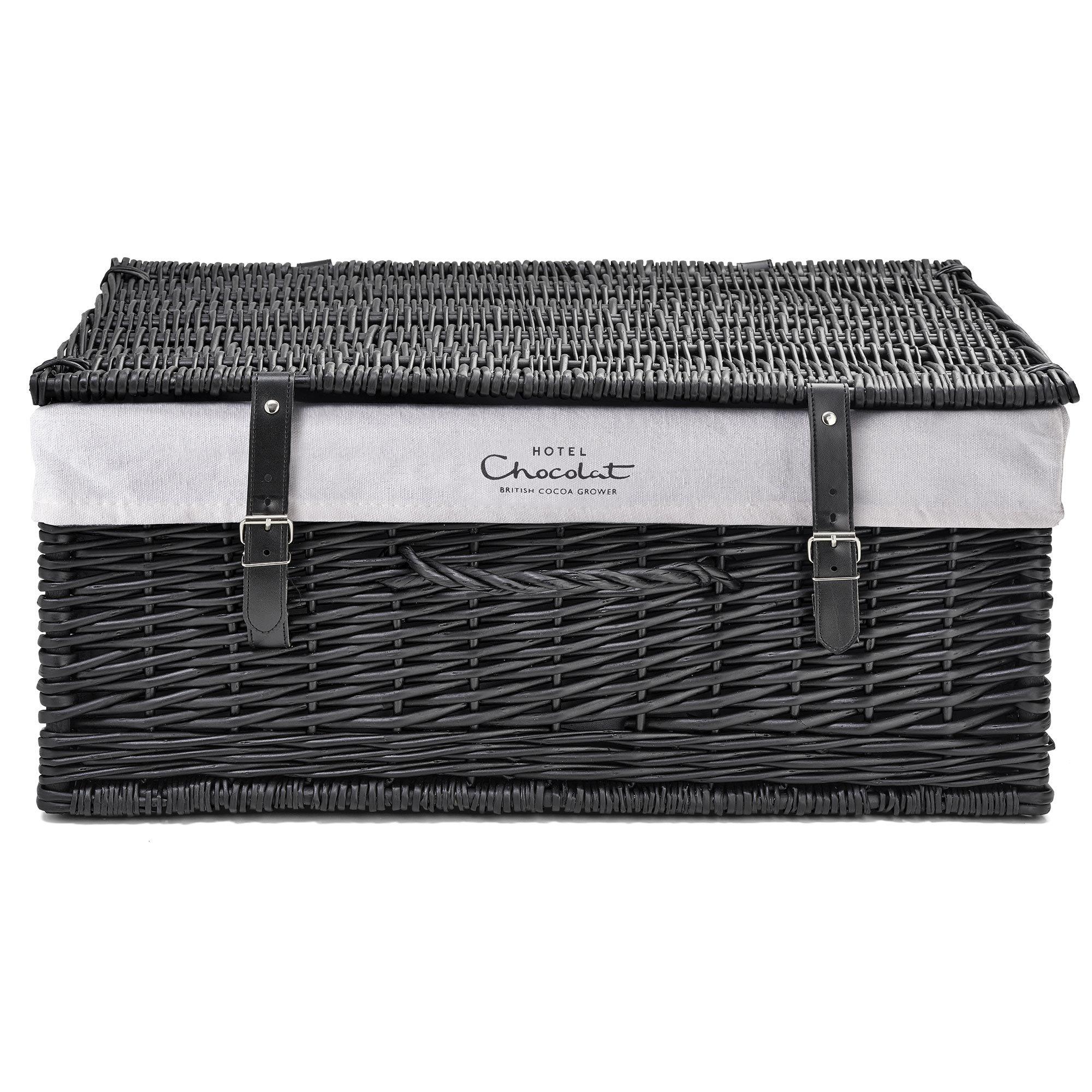 24” Large Empty Wicker Hamper