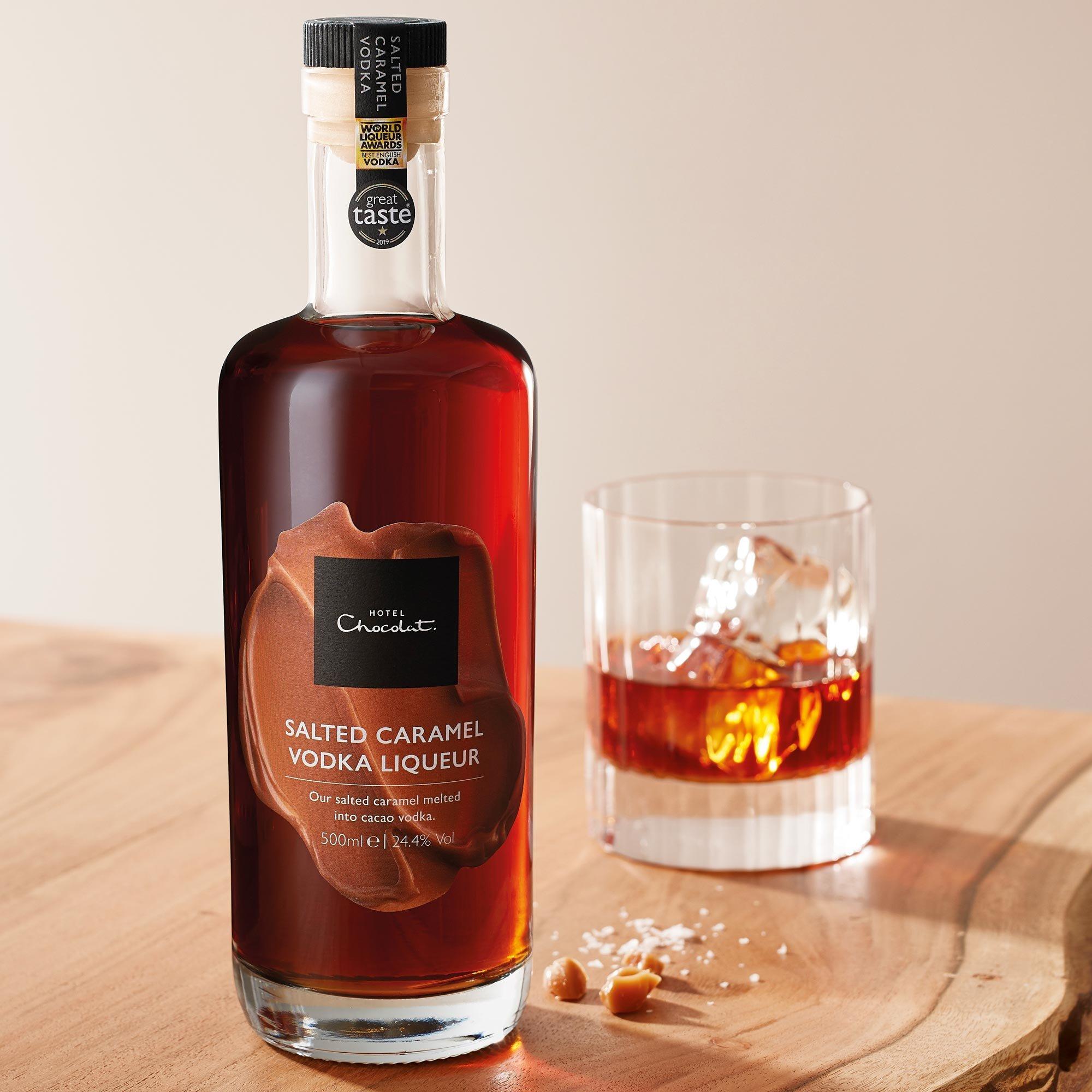 Salted Caramel Cacao Vodka Liqueur 500ml