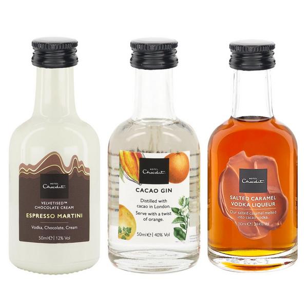 Cacao Bar Collection 3 Mini Cacao Alcohols