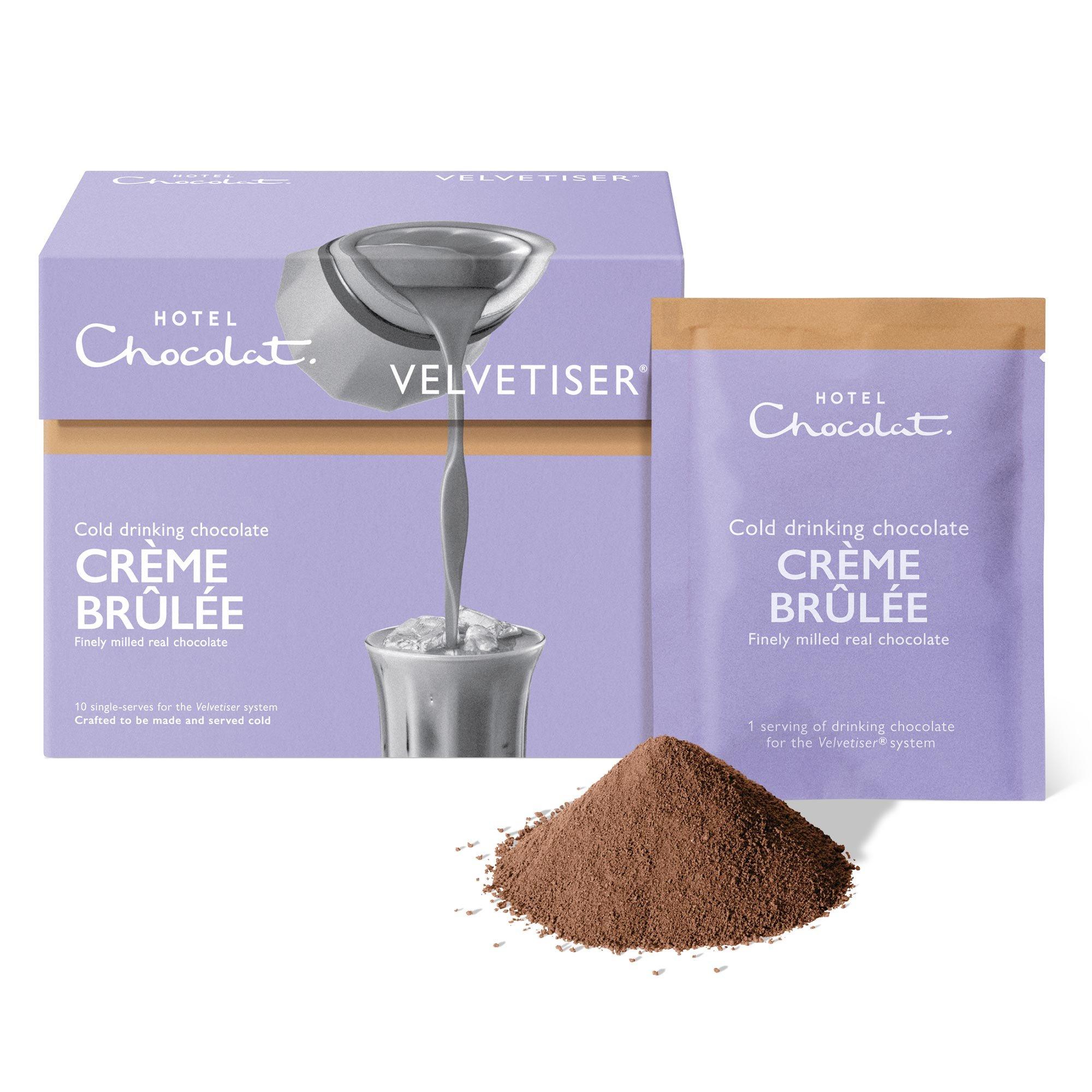 Crème Brûlée Iced Drinking Chocolate