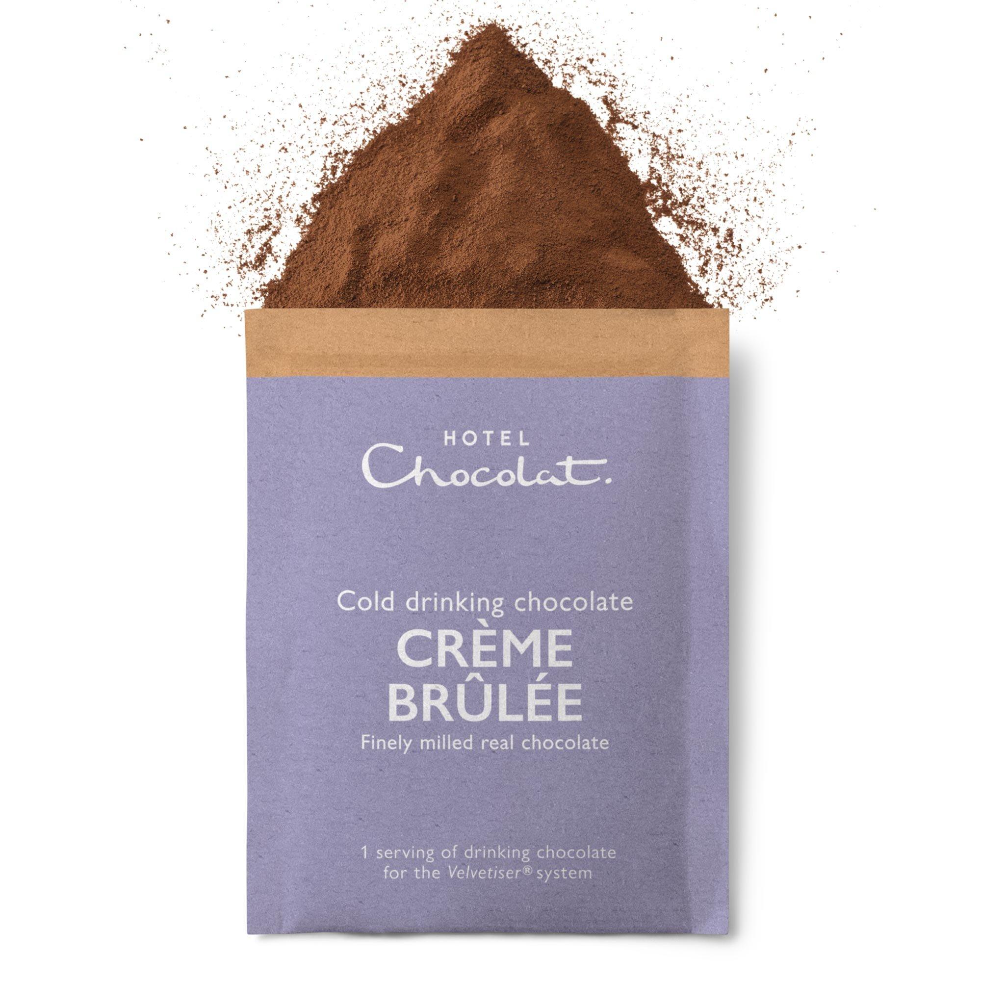 Crème Brûlée Iced Drinking Chocolate