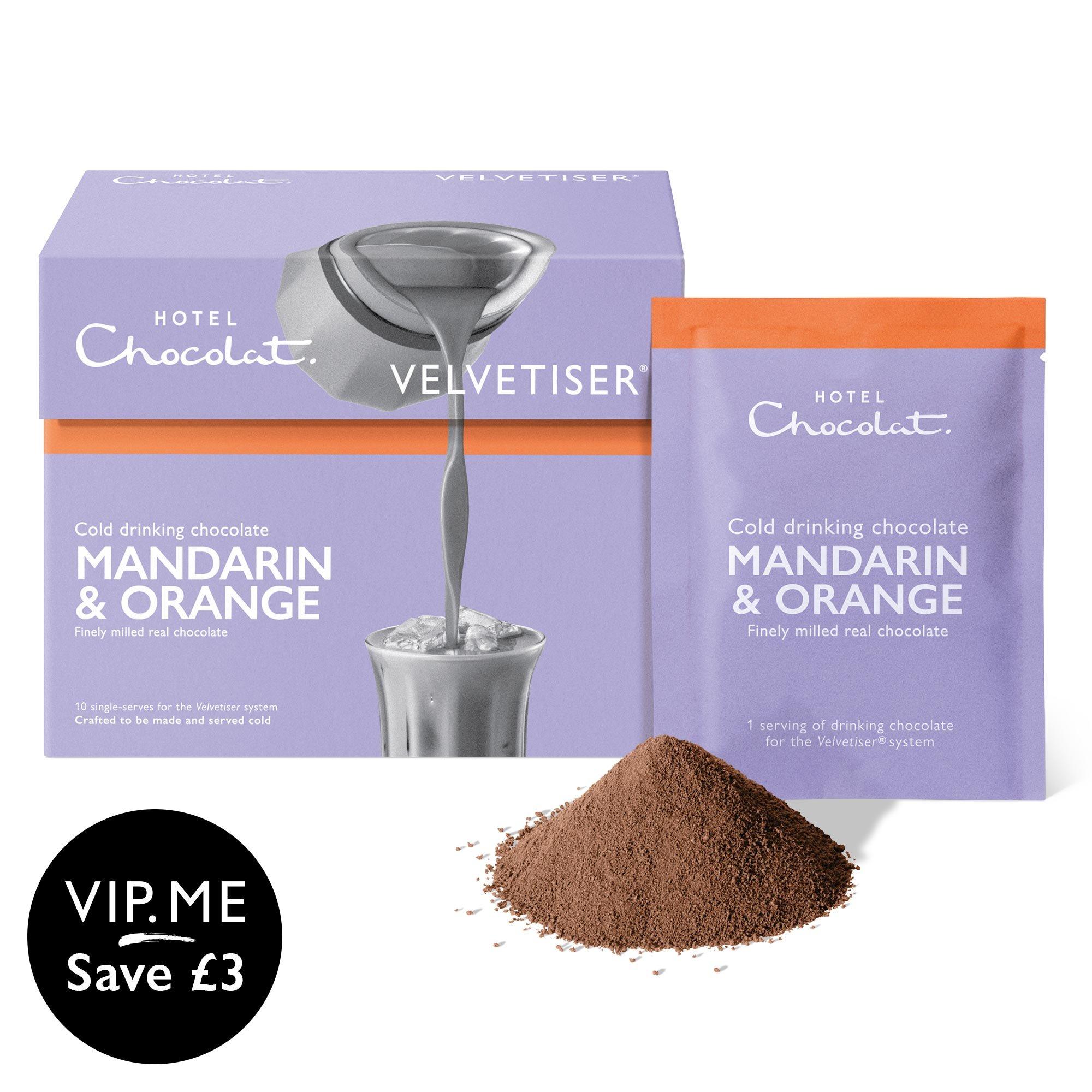 Mandarin & Orange Iced Drinking Chocolate