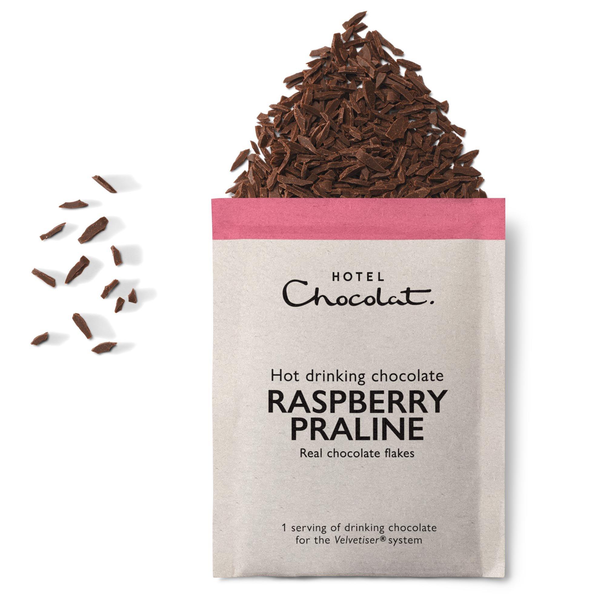 Raspberry Praline Hot Chocolate Sachets – Limited Edition