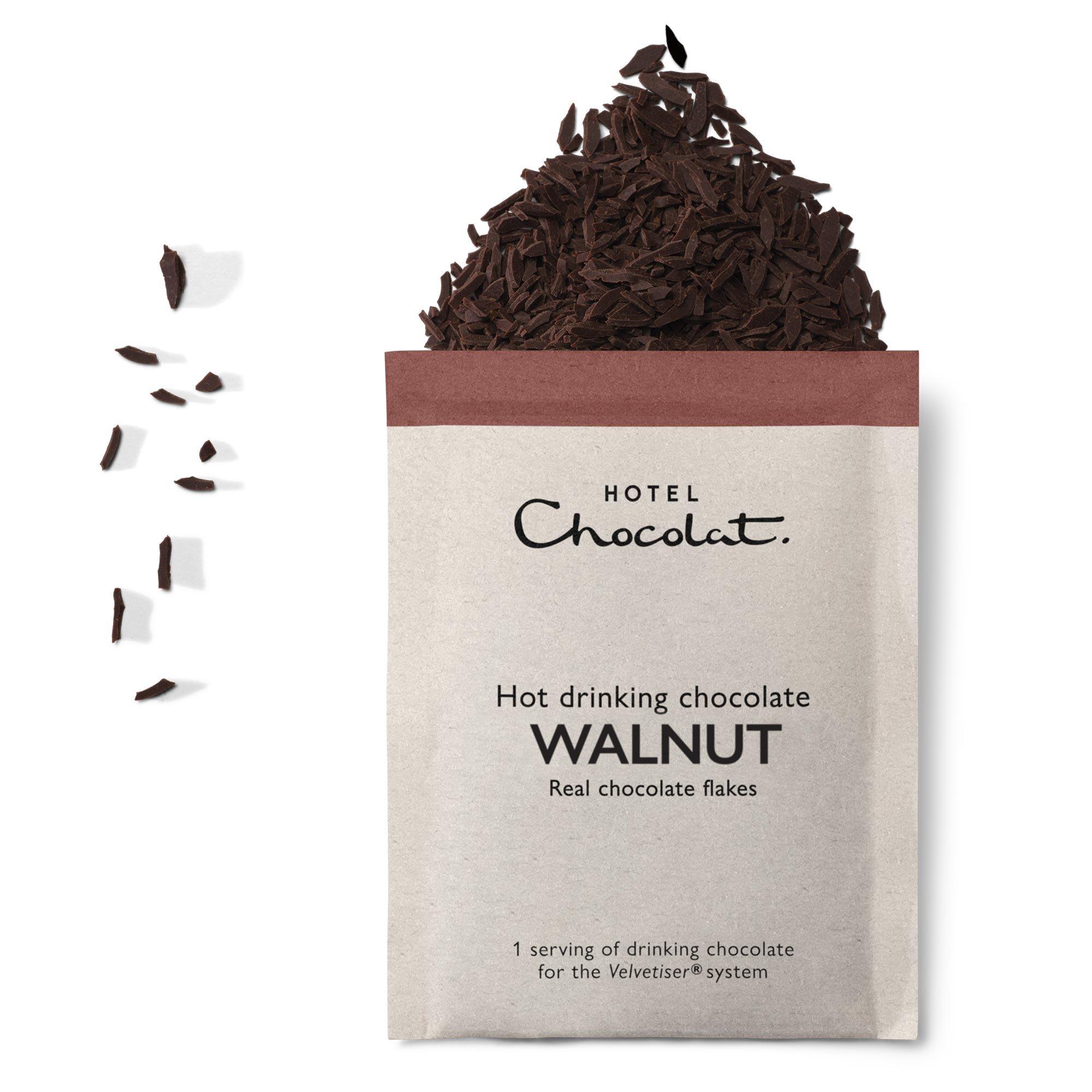 Walnut Hot Chocolate Sachets 