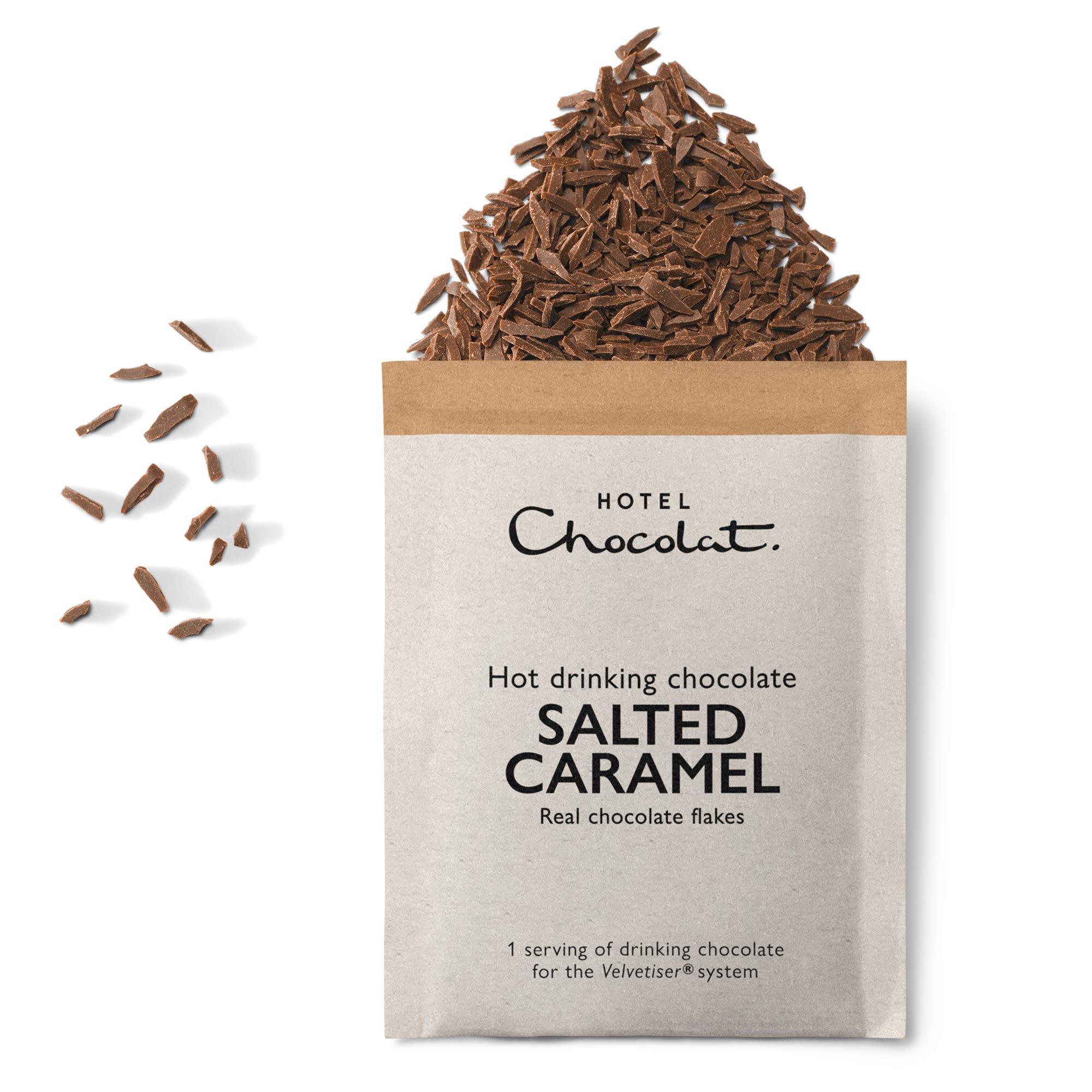 5 Salted Caramel Hot Drinking Chocolate Sachets