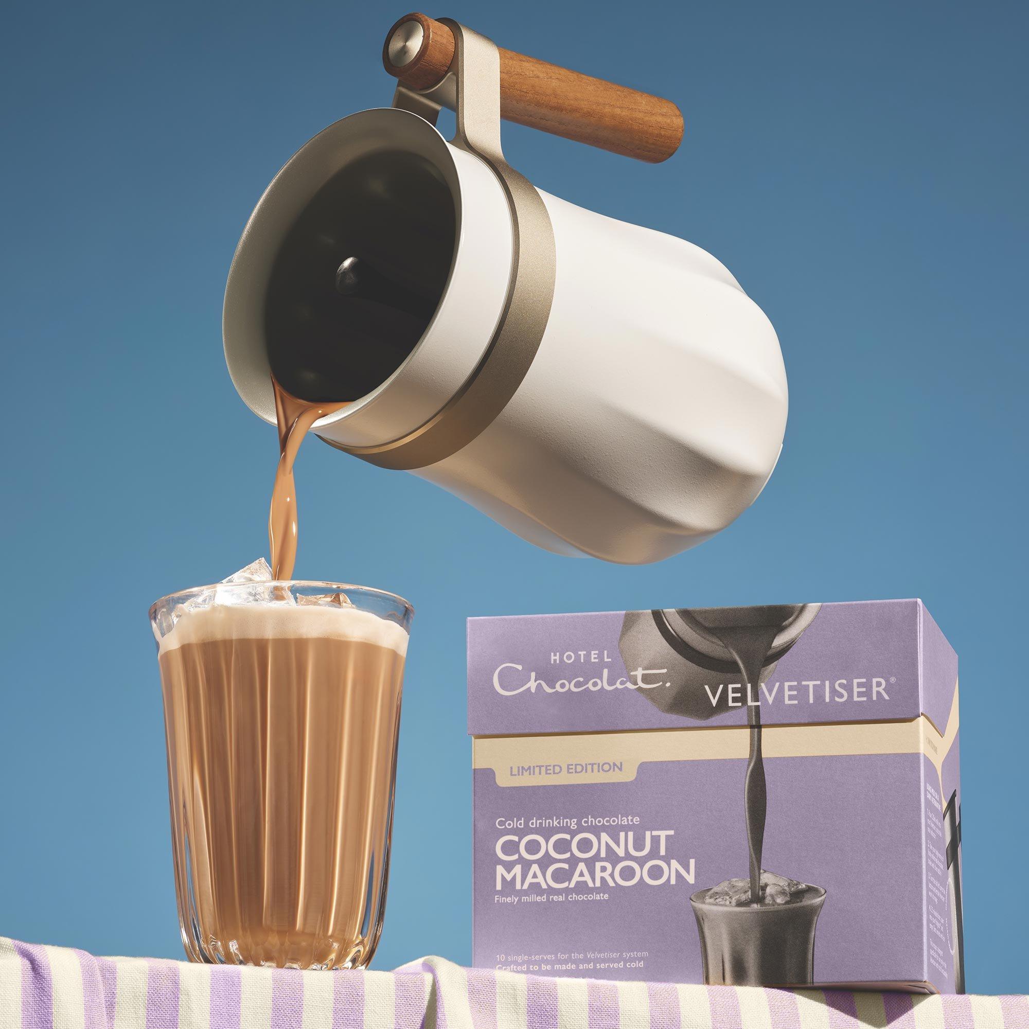 Coconut Macaroon Iced Drinking Chocolate Sachets – Limited Edition