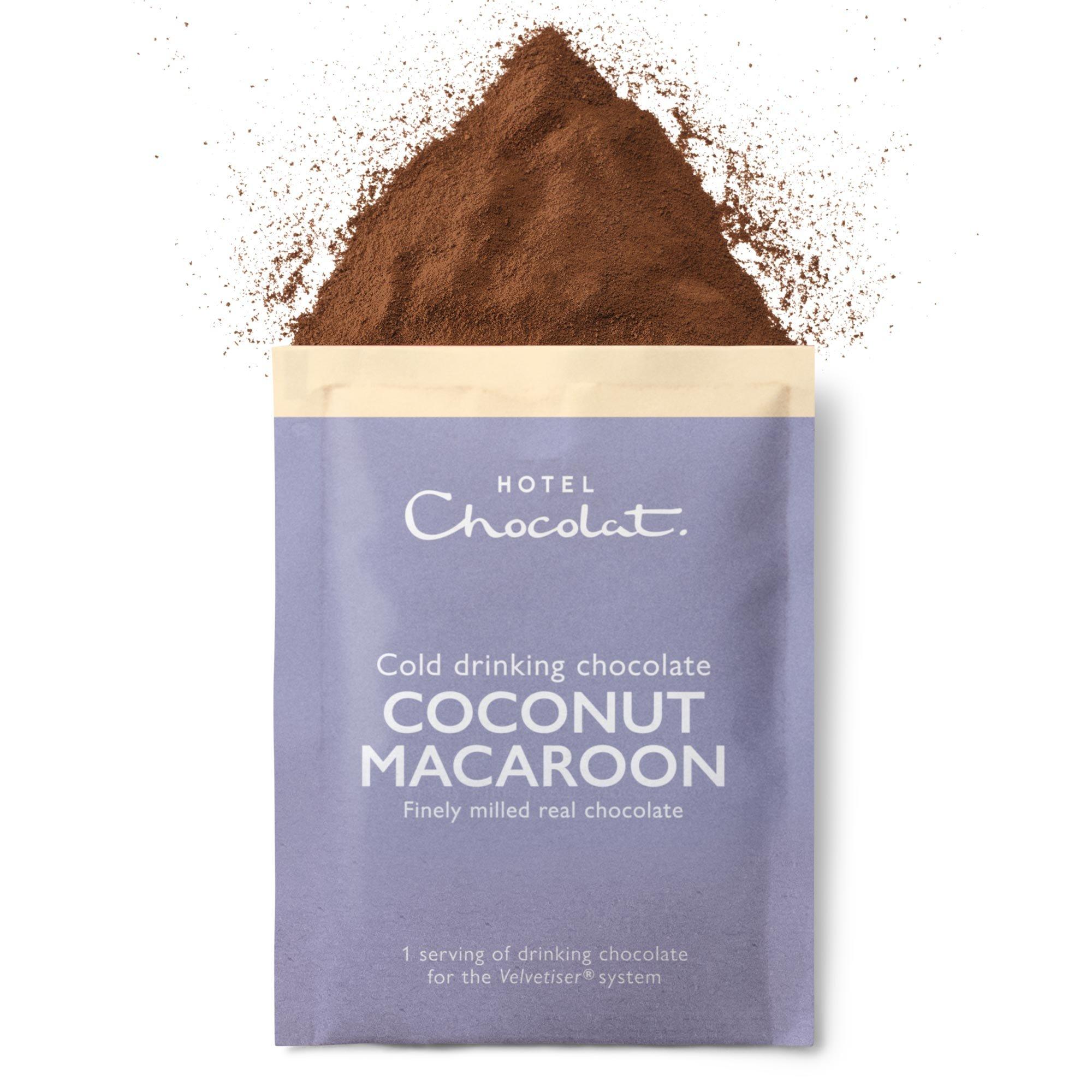 Coconut Macaroon Iced Drinking Chocolate Sachets – Limited Edition