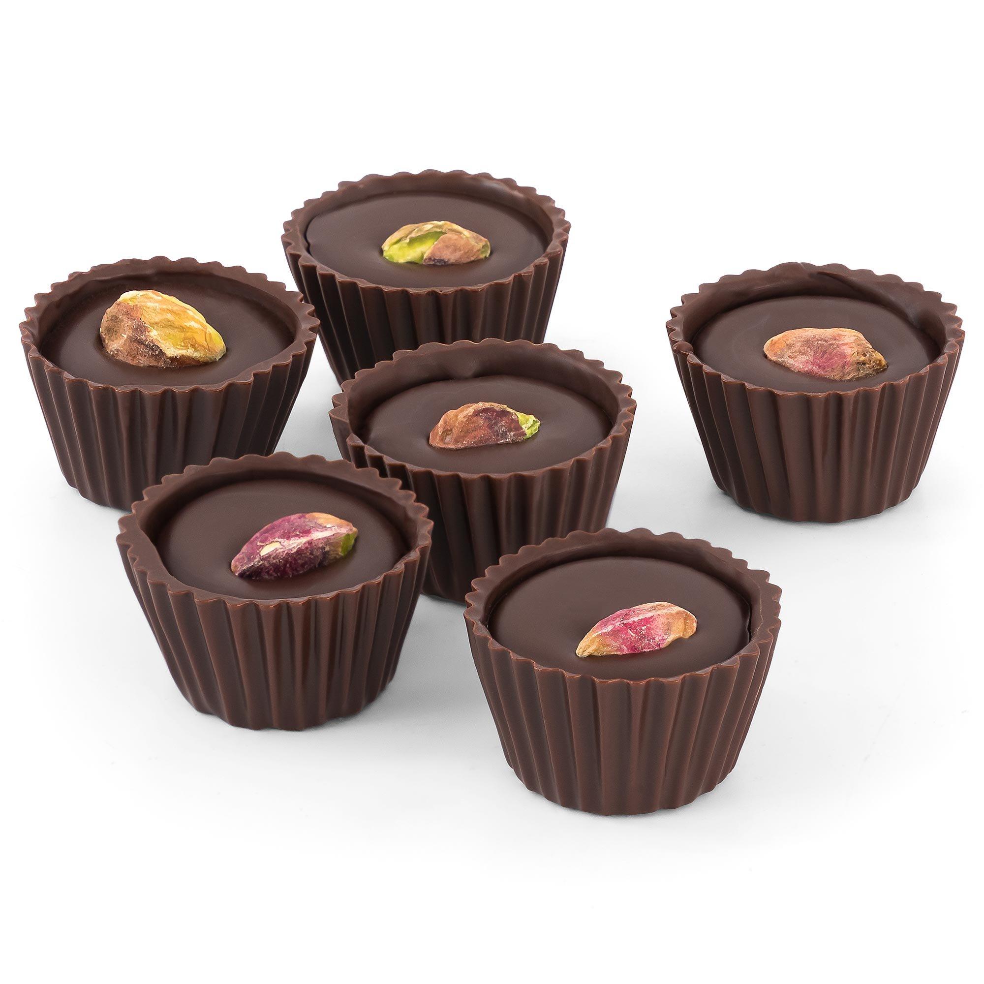 Raspberry & Pistachio Chocolate Selector