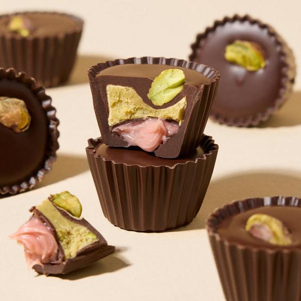 Raspberry & Pistachio Chocolate Selector