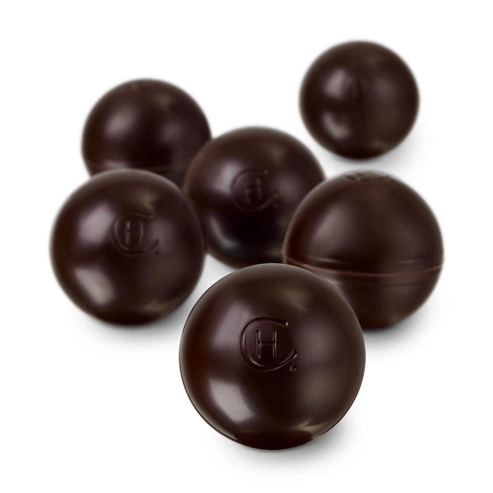 Simple Dark Chocolate Truffles Selector