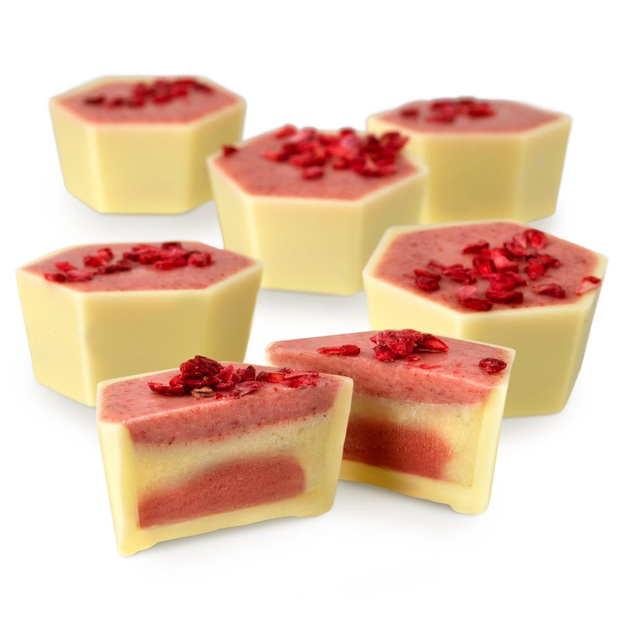 Raspberry Panna Cotta Selector