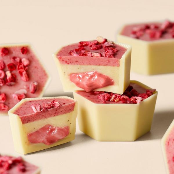 Raspberry Panna Cotta Selector