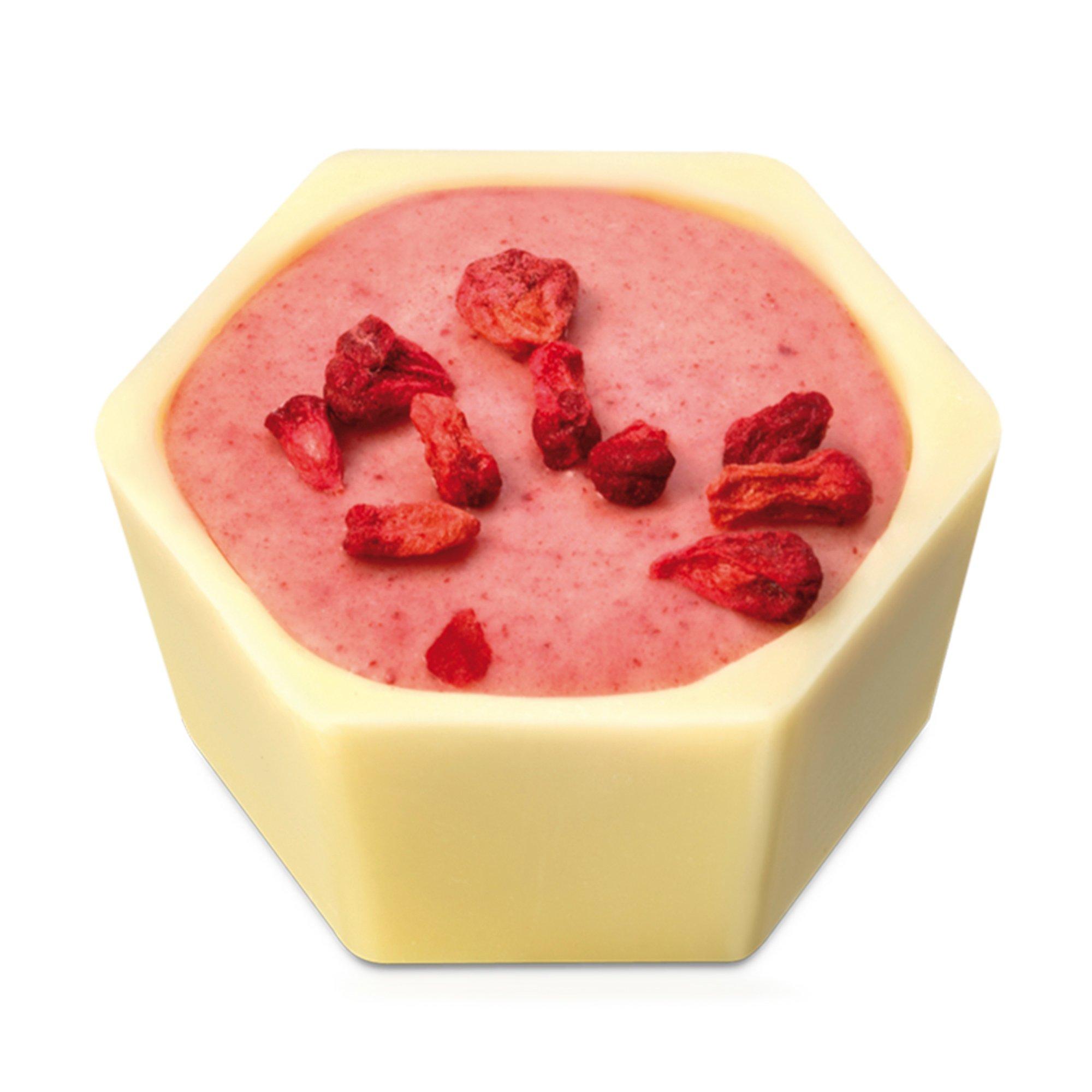 Raspberry Panna Cotta Selector