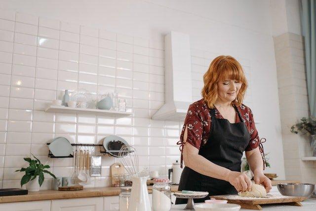 Woman-baking