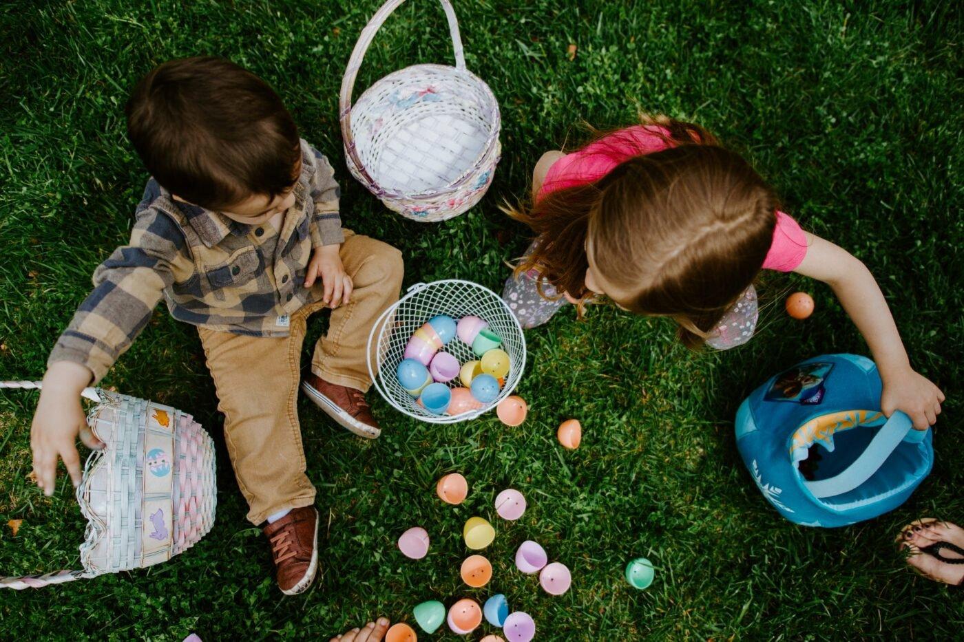 children-doing-an-easter-egg-hunt